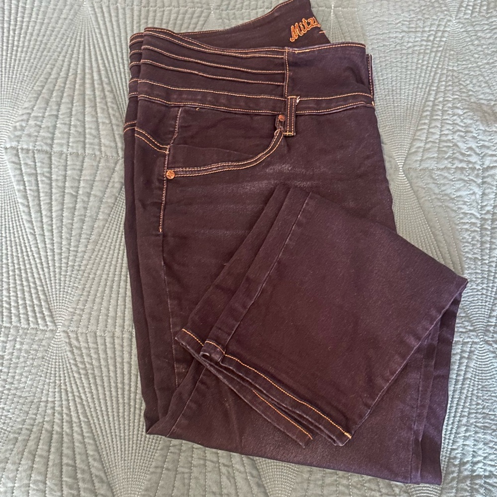Mitzi Michel size 24 Jean, Dark Blue.